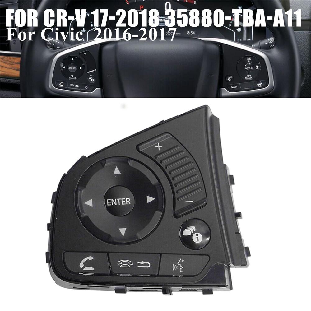 Steering Wheel O Control for Honda Civic 2016-17 / CR-V 2017-18 #35880-TBA-A11