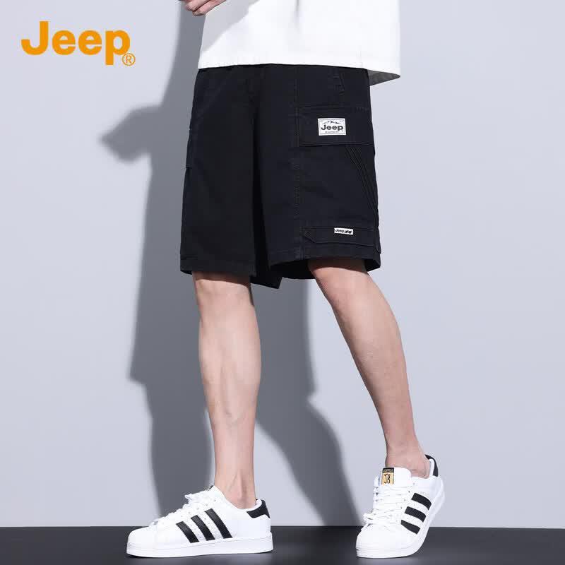 Jeep Men s Cotton Summer Cargo Shorts M