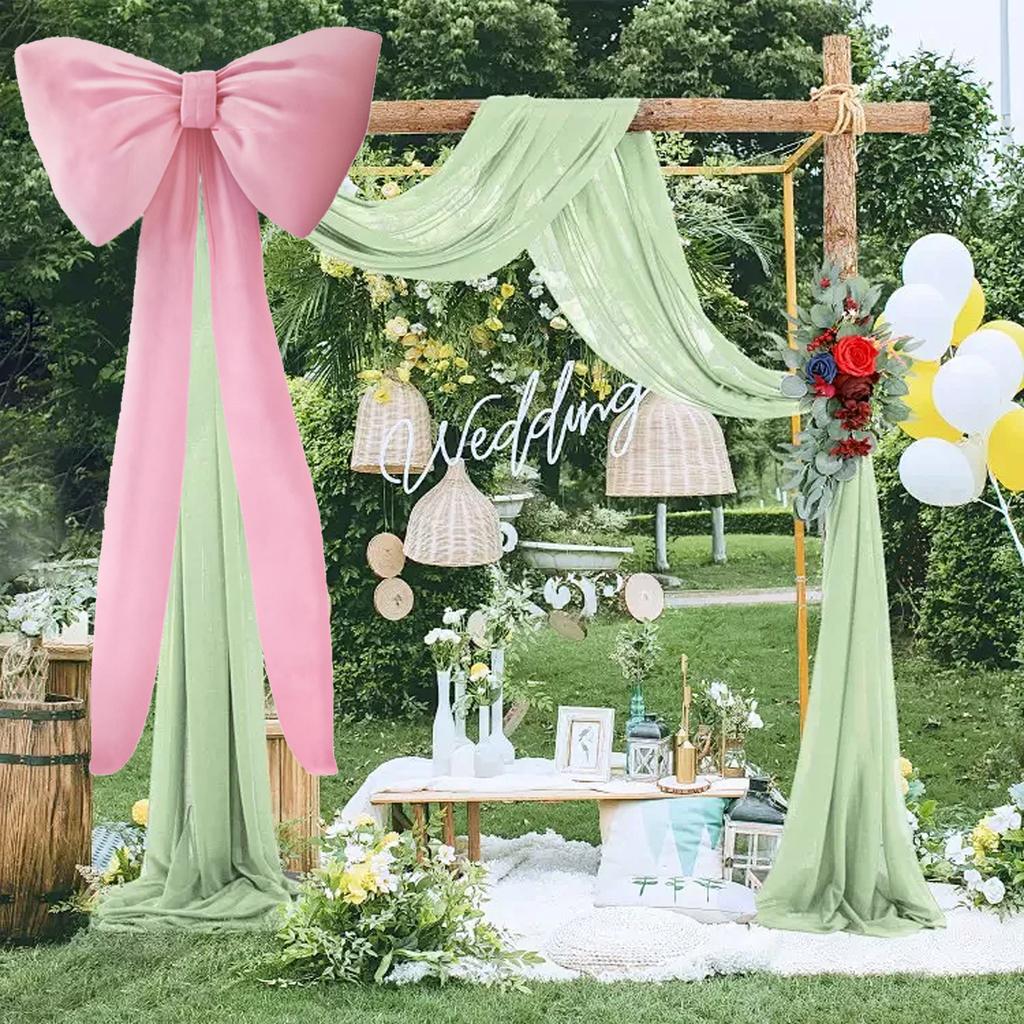 Large Decorative Bow for Birthday Parties Weddings Backdrop Room Wall Decor