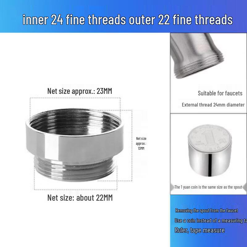 Hanyou Dual-Mode Faucet Aerator (8-Pack)