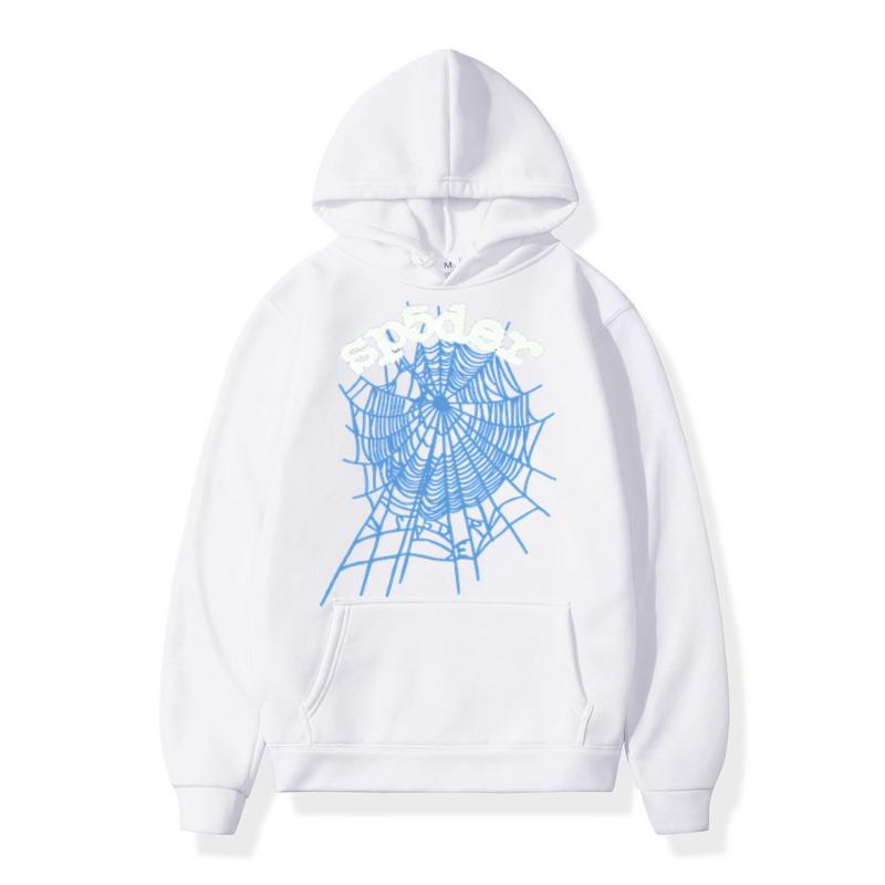 

Худи Толстовки Унисекс Толстовка с паутиной Мужские Женские Худи Зимний Флис S белый