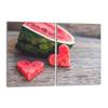 Glas-Kochfeld-Schutzplatte 2x40x52 Wassermelone