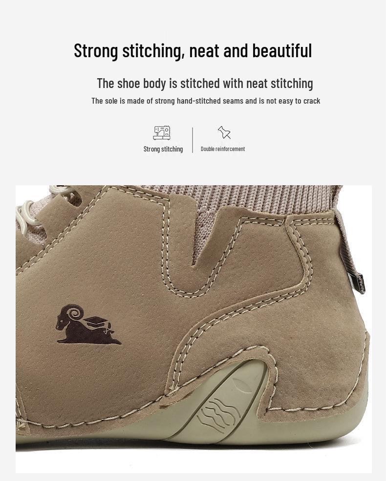 Unisex High-Top Casual Shoes and Large-Size Martin Boots