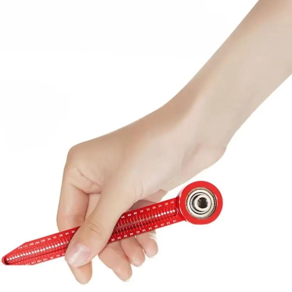 Aluminum Zinc Zinc Alloy 360 Degree Round Marking Gauge Portable Drawing Compass Gauge  Woodworking Projects