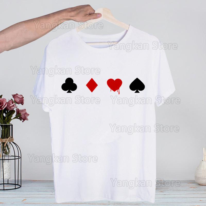 Alice In Borderland Usagi Arisu Kuina Chishiya Trička Módní Pánské a Dámské Topy Tričko Krátký Rukáv Unisex Tričko