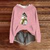 Sweatshirts For Women Knit Sweater Cute Shirt Fall Pullover Hooded Sweatshirt