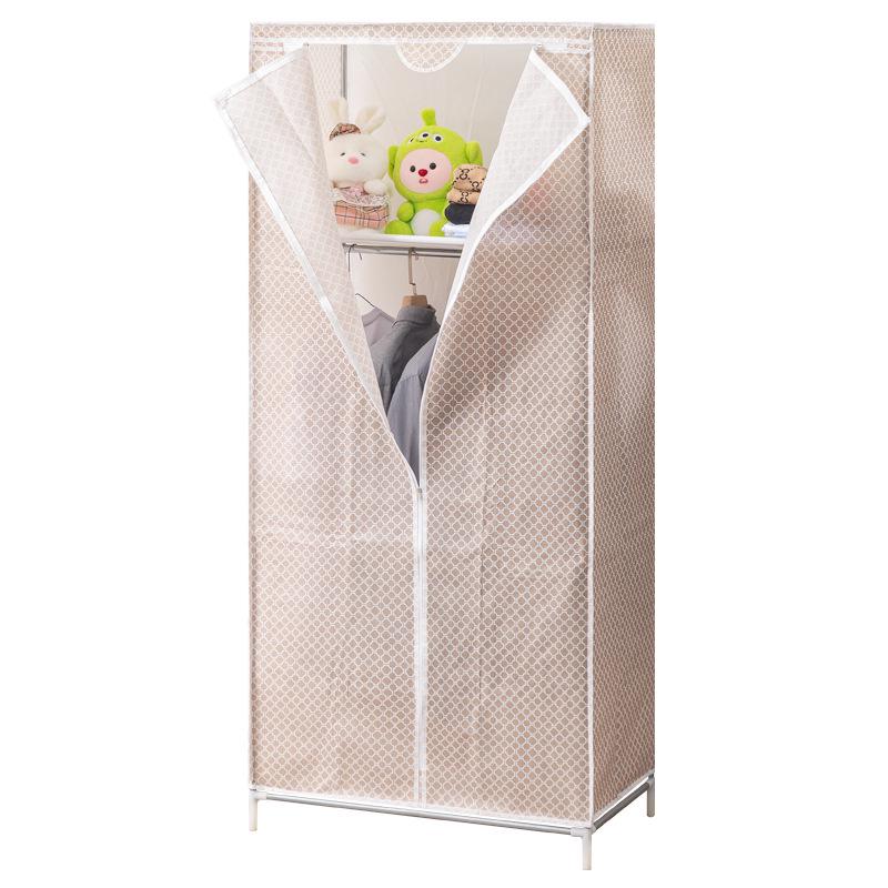 Compact Foldable Wardrobe for Dorms or Rentals: Easy Assembly & Layered Storage