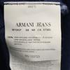 ARMANI JEANS Knit jacket M Navy Men's Used