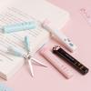School Students Cute Cat Claw Scissor with Protective Cover for Scrapbooking DIY Tools Student Portable Journaling Supplies