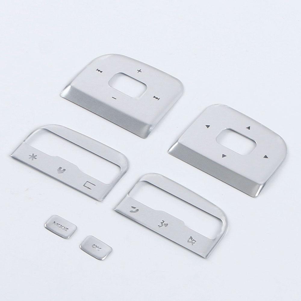 For GWM Tank 300 2024 2024 Steering Wheel Button Cover Trim Aluminum Alloy Switch Cap Sticker Anti Scratch Car Accessories