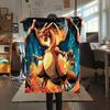 Charizard  Print Flannel Blanket, High quality Comfortable for All Seasons, Home Decor, Warmth and Comfort