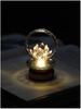 2025 Rechargeable Pink Crystal Lotus LED Buddha Night Lamp