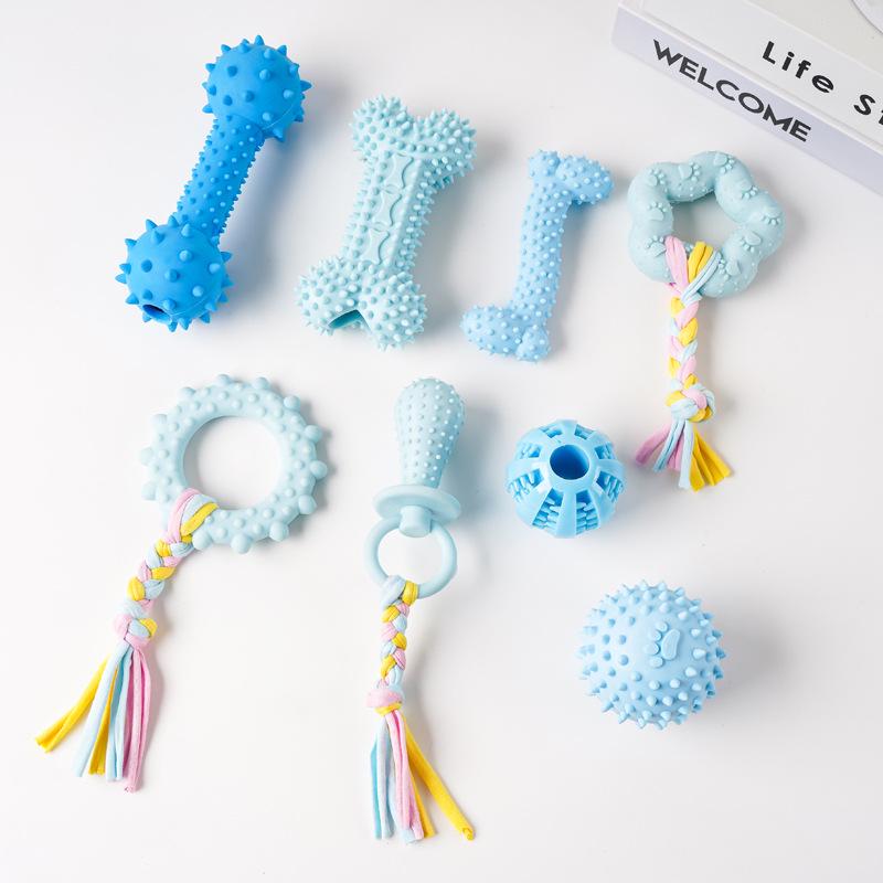 Durable TPR Dog Teething Stick: Bite-Resistant, Self-Play, Boredom Relief Toy