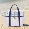 New Handheld Shopping Bag Beach Bag Travel Swimsuit Storage Bag Gym Bags Portable Tote Swimming Mesh Vacation Storage Bag