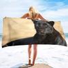 Animal Leopard Print Series Seaside Vacation Beach Towel Swimming Bath Towel Sports Towel