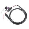 For NMEA 2000 N2K Male Power Cable with Fuse 5 Pin 1m 39.4in Long for Networks