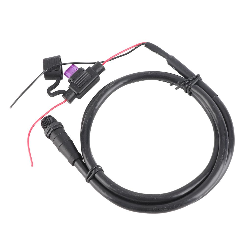 For NMEA 2000 N2K Male Power Cable with Fuse 5 Pin 1m 39.4in Long for Networks