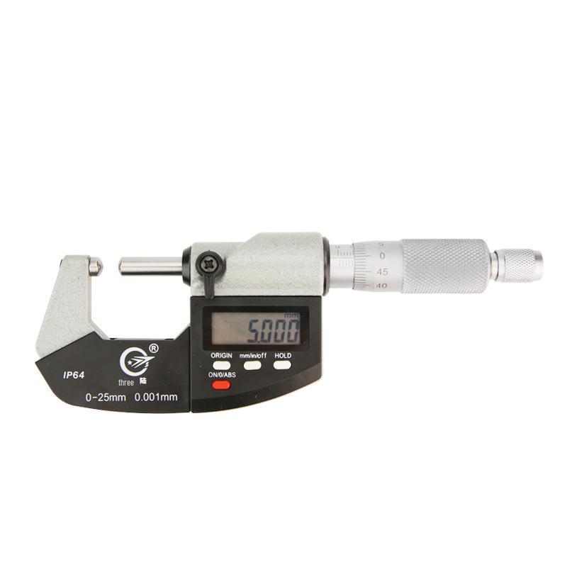Single & Double Pointed Round Head Spline Probe Digital Caliper with 0-25mm Crimp Height Gauge