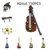 Brickpals Music Series Compatible Piano And Guitar Set For Kids