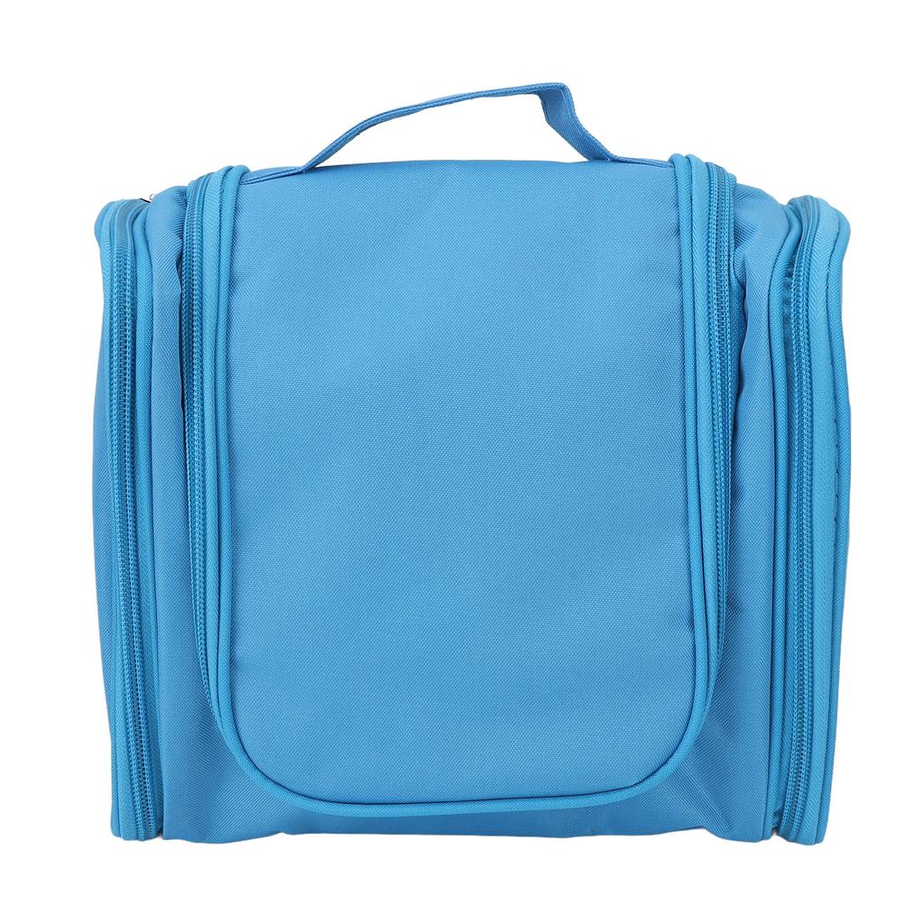 Hanging Toiletry Bag Large Capacity Portable Waterproof Travel Cosmetic Storage Bag for Travel Bathroom Blue