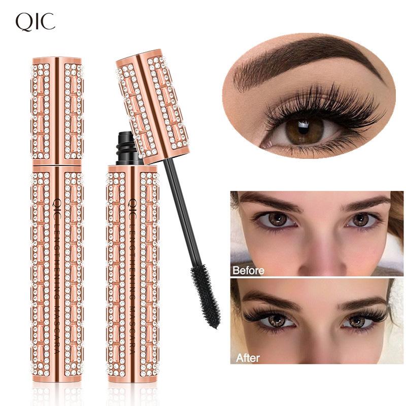 QIC Star Diamond Mascara Elongated Thick Curled Non-smudging Makeup Eyelash Primer