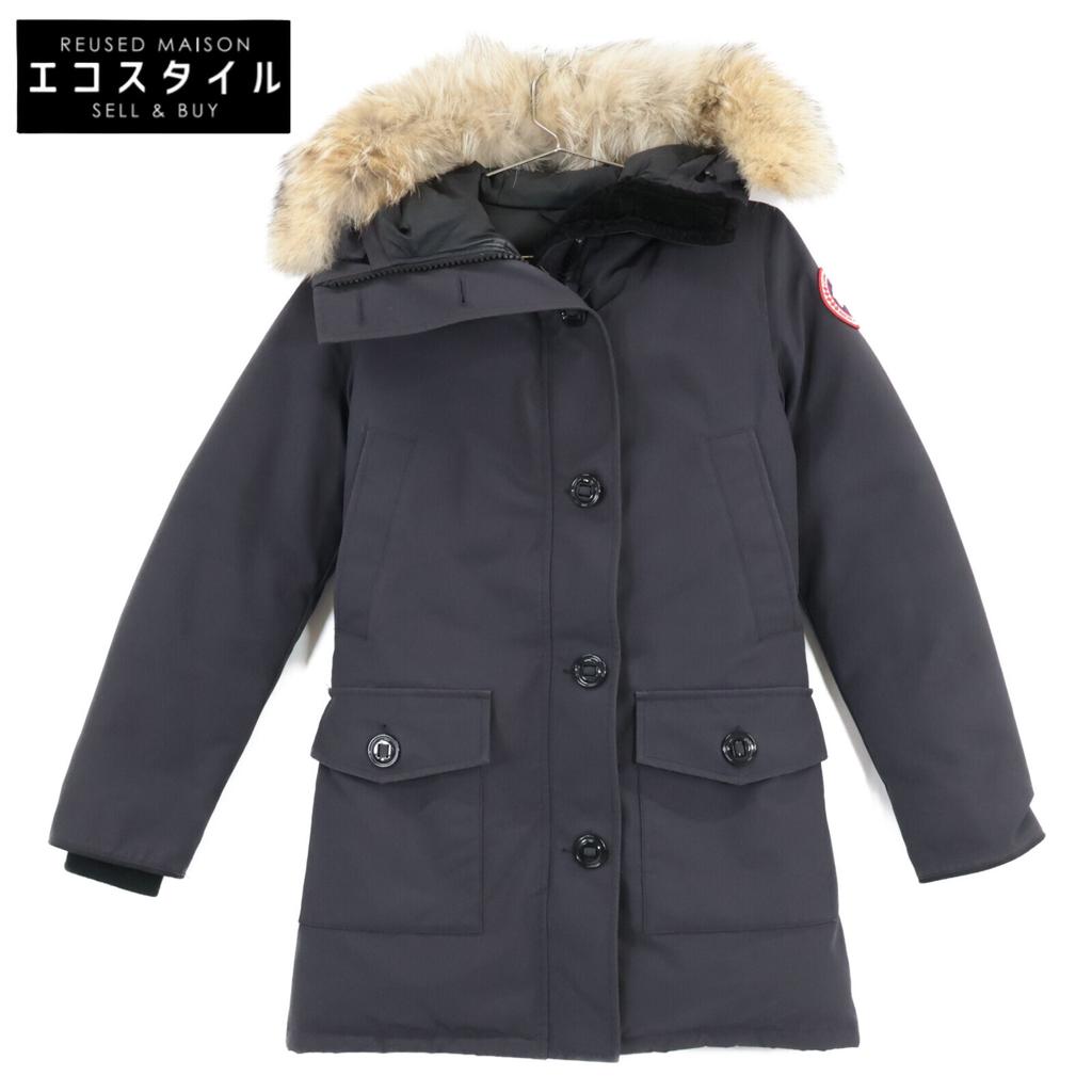 Canada Goose [Domestically Authorized SAZABY LEAGUE Co., Ltd.] 2603JL BRONTE PARKA Down Jacket Coat XS NavyUsed