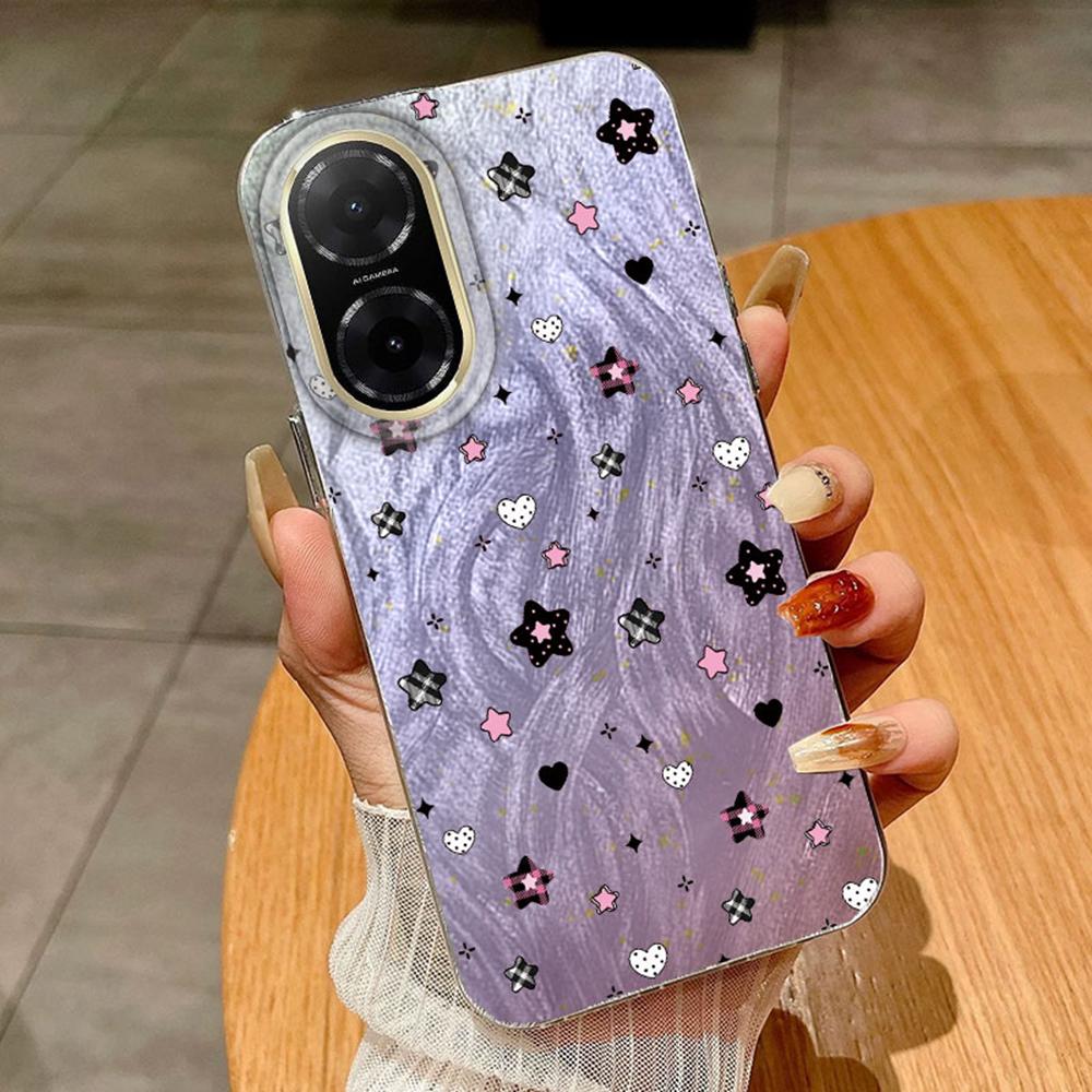 Couple Colorful Butterfly Gradient For Xiaomi Redmi A5 A4 A3 A3X A3 Pro 13C 14C Poco X7 Pro Phone Cases Cover Silicone Bumper Hard PC Back Cover