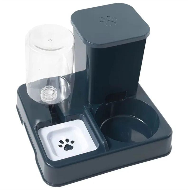 M-Modern-2 In 1 Automatic Pet Feeder Cat Feeder And Water Dispenser Portable Automatic Feeders