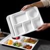 Melamine Rectangular Divided Meal Tray