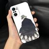 L-Kisuke Urahara Bleach Anime Phone Case Black Phone Case For Xiaomi 11 12 Redmi Note 11 5G 8T 9A 9 10T Note8Pro Note9 12S Ultra