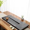 Modern Natural Black Gold Stone Tea Tray