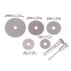 High Speed Steel Saw Disc Wheel Cutting Blade Mini Circular Saw Blade Set With 1 Or 2 Extension Rod For Wood Metal Electric Tool