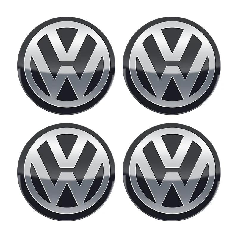 2026 Heiß Für VOLKSWAGEN VW 4 Stück 56/60/65/70/75mm Auto Radnabendeckel Aufkleber Emblem Für Volkswagen VW B5 GTI Golf 5 7 Caddy