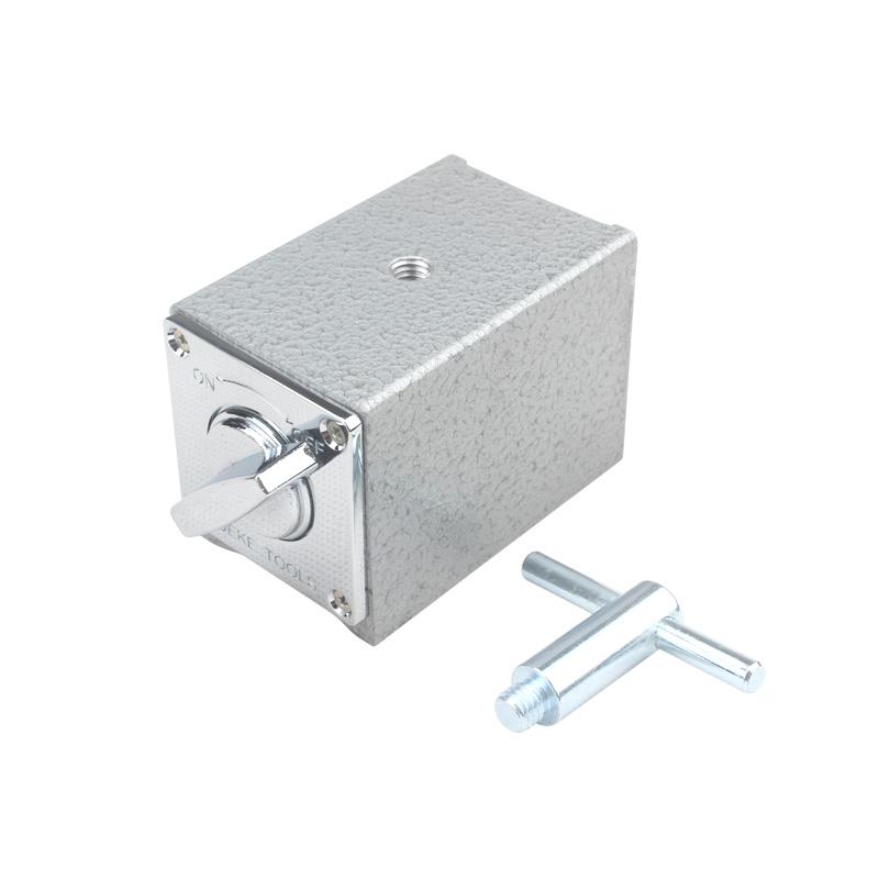 Switchable V-Type Magnetic Dial Indicator Holder with Strong Magnetic Base for Wire EDM