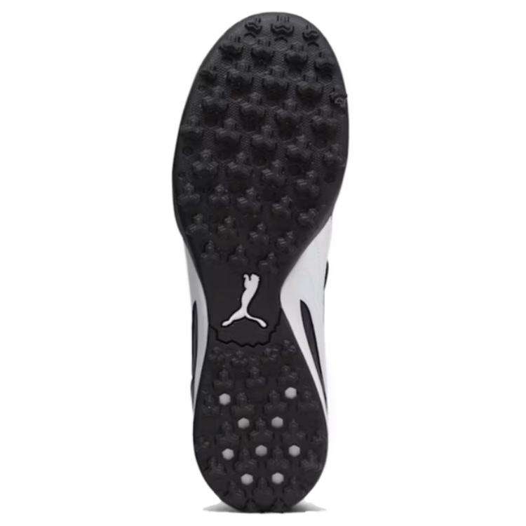 Puma King Artificial Turf TT (Rubber Studs) Shock Absorbing Durable Football Shoes Unisex Football Shoes Black 107417-01