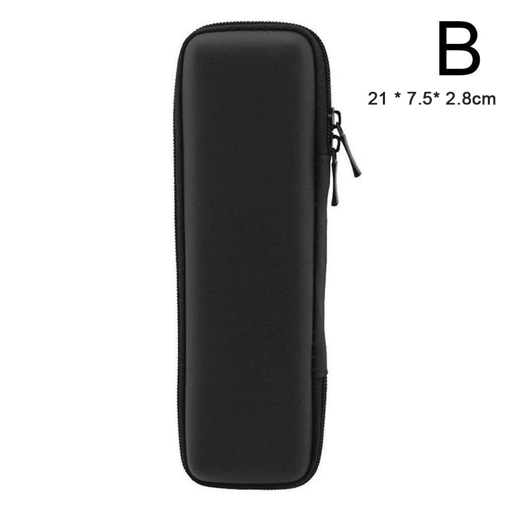 Black EVA Hard Shell Stylus Pen Pencil Case Holder Protective Carrying Box Bag for Pen Ballpoint Pen Stylu