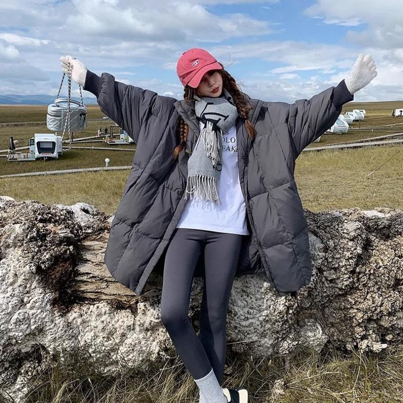 Jachetă căptușită din bumbac Iarnă pentru femei Nou, îngroșată, de lungime medie, căptușită din bumbac