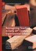 Kniha Reimagining Teaching In Early 20th Century Experimental Schools