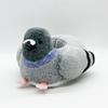 New Stylish and Cute Gray Dove Plush Doll Comfortable Soft-soled Slippers
