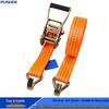 1.5" High-Strength Polyester Tie-Down Strap with Double Hook Ratchet for Cargo Securing