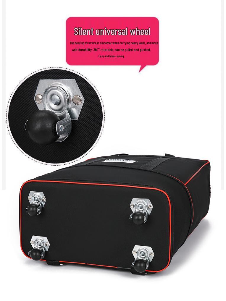 Expandable Foldable Travel Luggage with Universal Wheels - Large Capacity 158 Air Checked Baggage