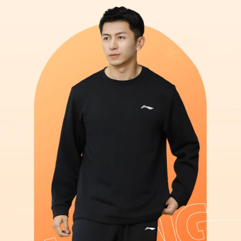 Li Ning T Shirts Men's Crew Neck Moderate YTLV061-1
