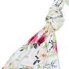 80*80cm  Multi-Functional Watercolor Printing Elastic Ultra-Flexible Towel Swaddle