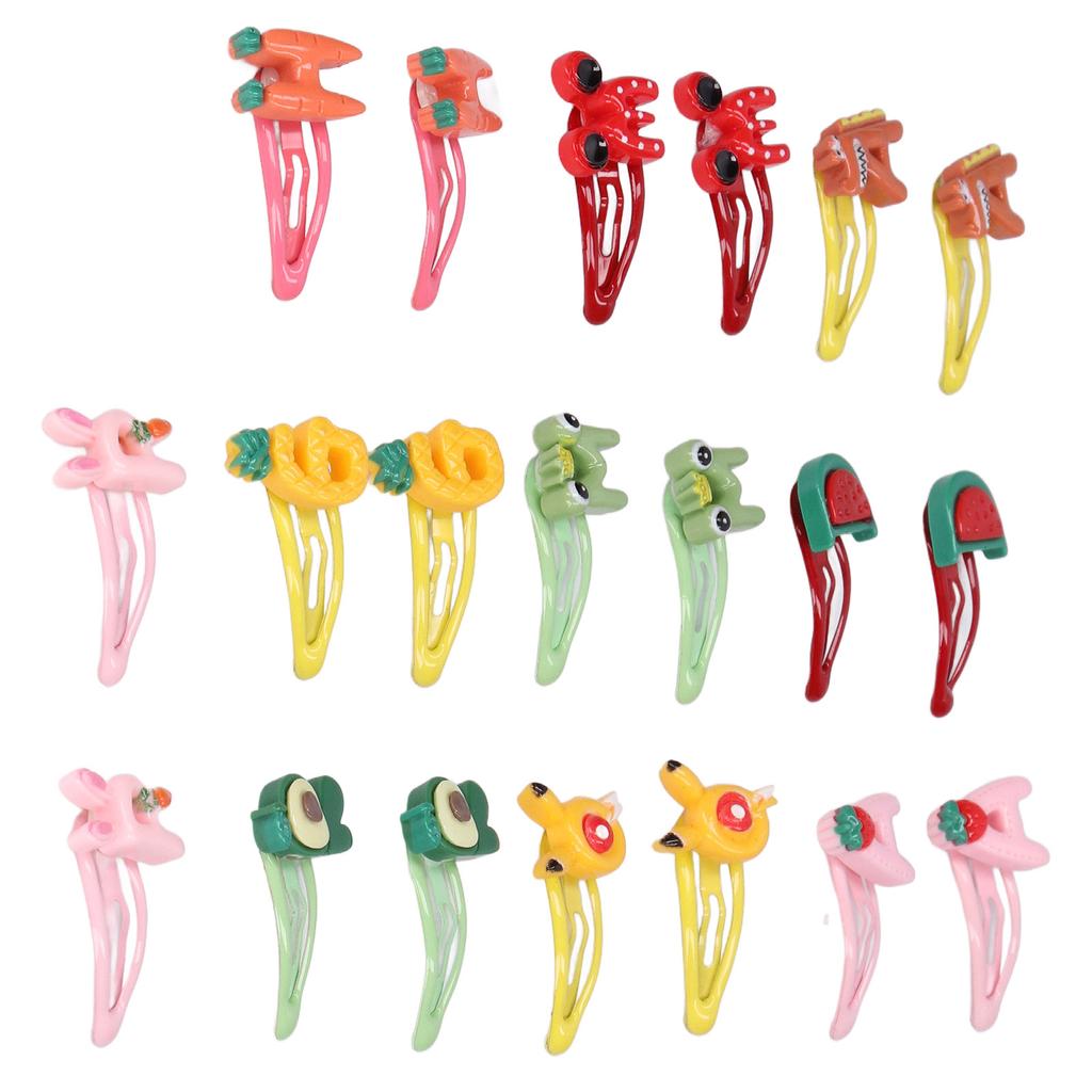 20 Stück Haarklammern mit Schnappverschluss für Haustiere, Buchstaben-Stil, Kunststoff, niedliche Haarspangen für Hunde, Katzen, Kaninchen