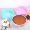 4/8-Zoll Runde Kuchenform Silikonform Backblech mit Mehreren Größen und Kuchenarten DIY Backen Kuchenform