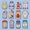 Cartoon Style Medical-Themed Badges & Brooches (Pill Bottle, Pill, Letter Designs) - Clothing Fasteners