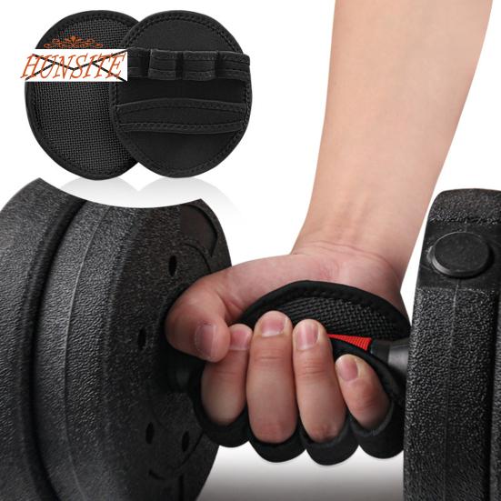 2 stk Fitness Grips Pads, Lifting Pads, Slitasjebestandig, Pustende, Vektløfting, Cross Fitness, Palm Guards Grips Pads