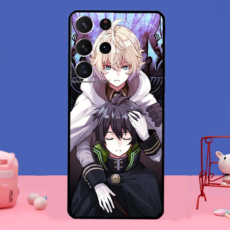 Anime Owari no Seraph Of The End Hülle für Samsung Galaxy S21 S22 Ultra S20 FE S8 S9 S10 Note 10 Plus Note 20 Ultra Coque