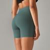 High-Waisted Seamless Yoga Shorts for Women - No Visible Lines, European & American Style, Perfect for Running and Fitness