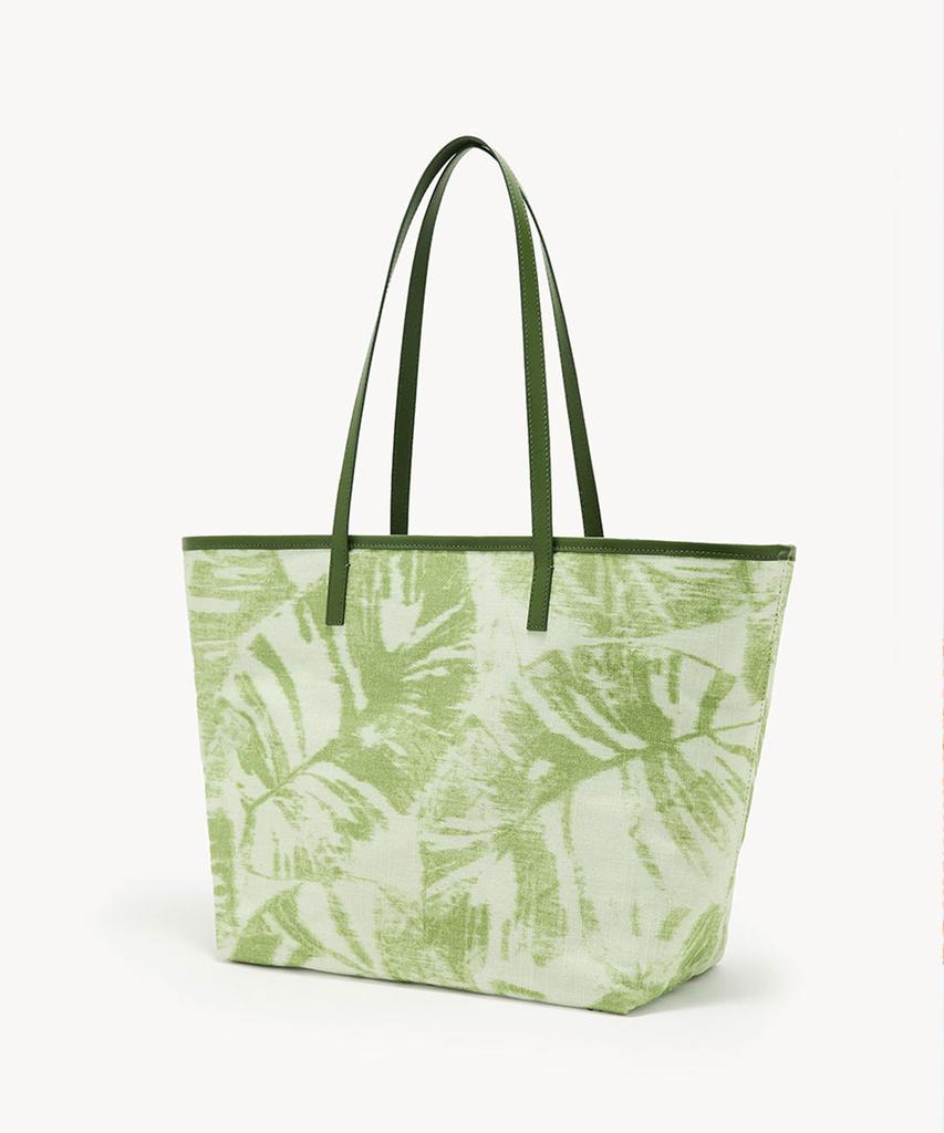 Clave Sofia Green Tote Bag